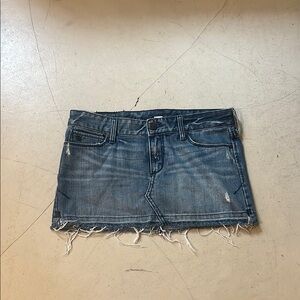 American Eagle vintage 2000s Blue Mini Skirt Casual Night Out, lightly used